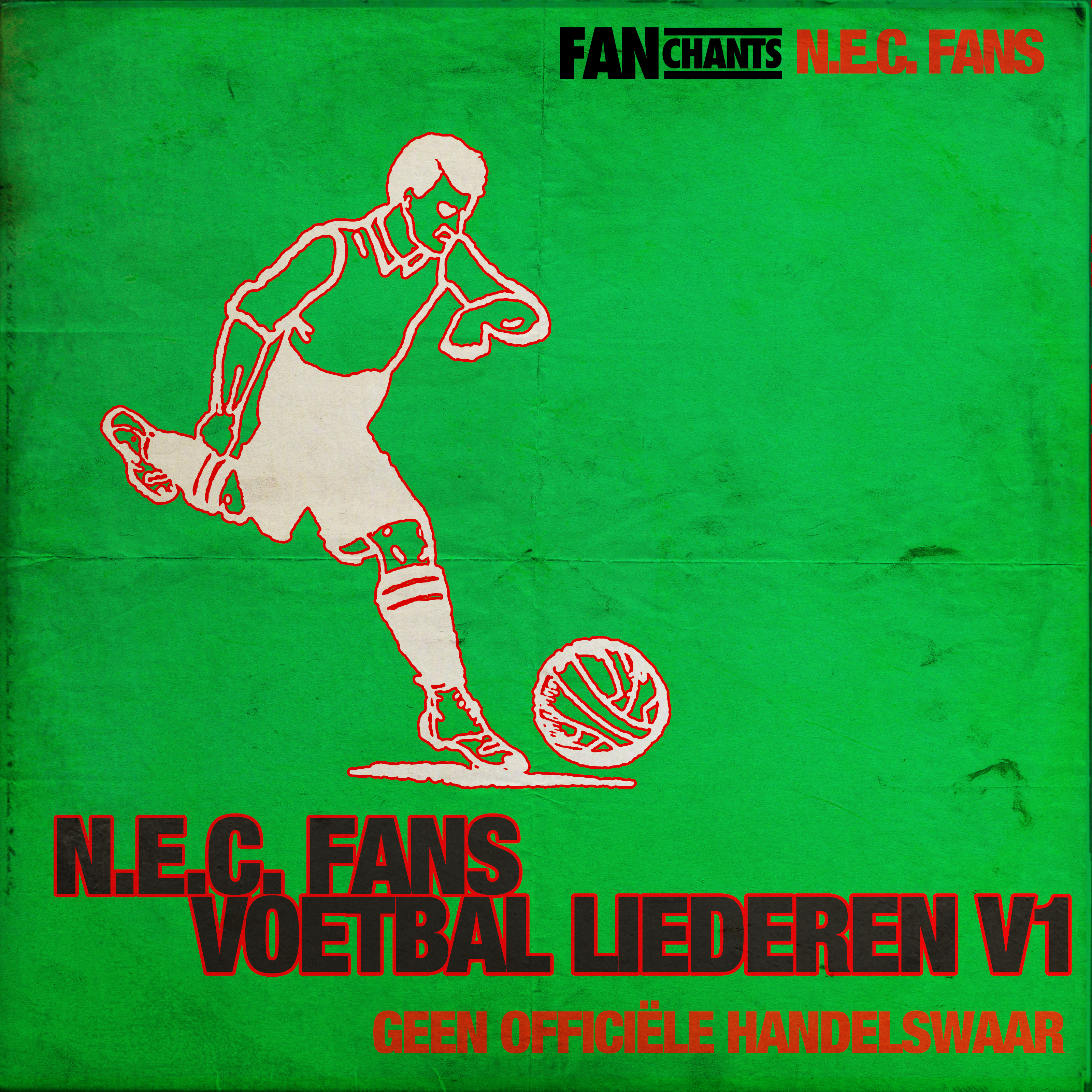 N.E.C. Fans Voetbal Liederen V1 album cover