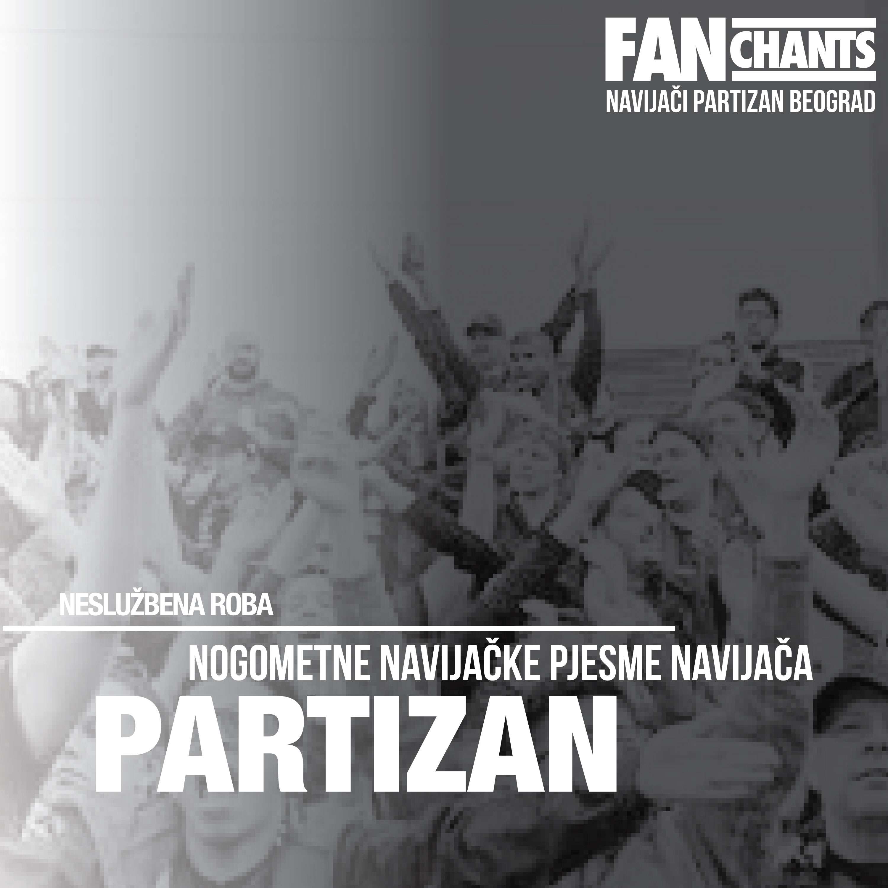 Nogometne navijačke pjesme navijača Partizan album cover