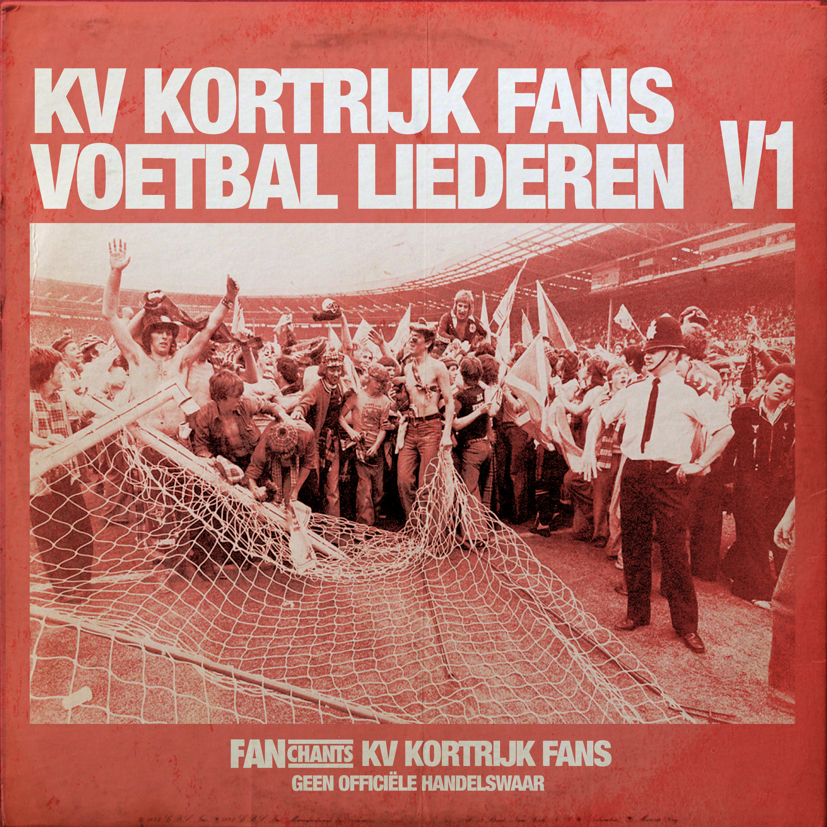 KV Kortrijk Fans Voetbal Liederen V1 album cover