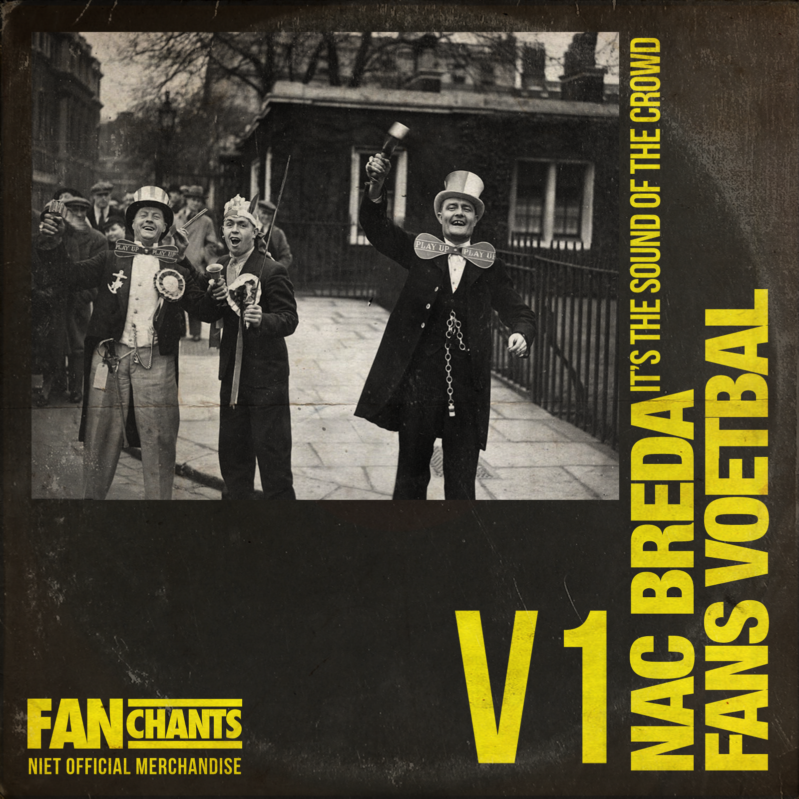 Wij gaan niet opzij album cover
