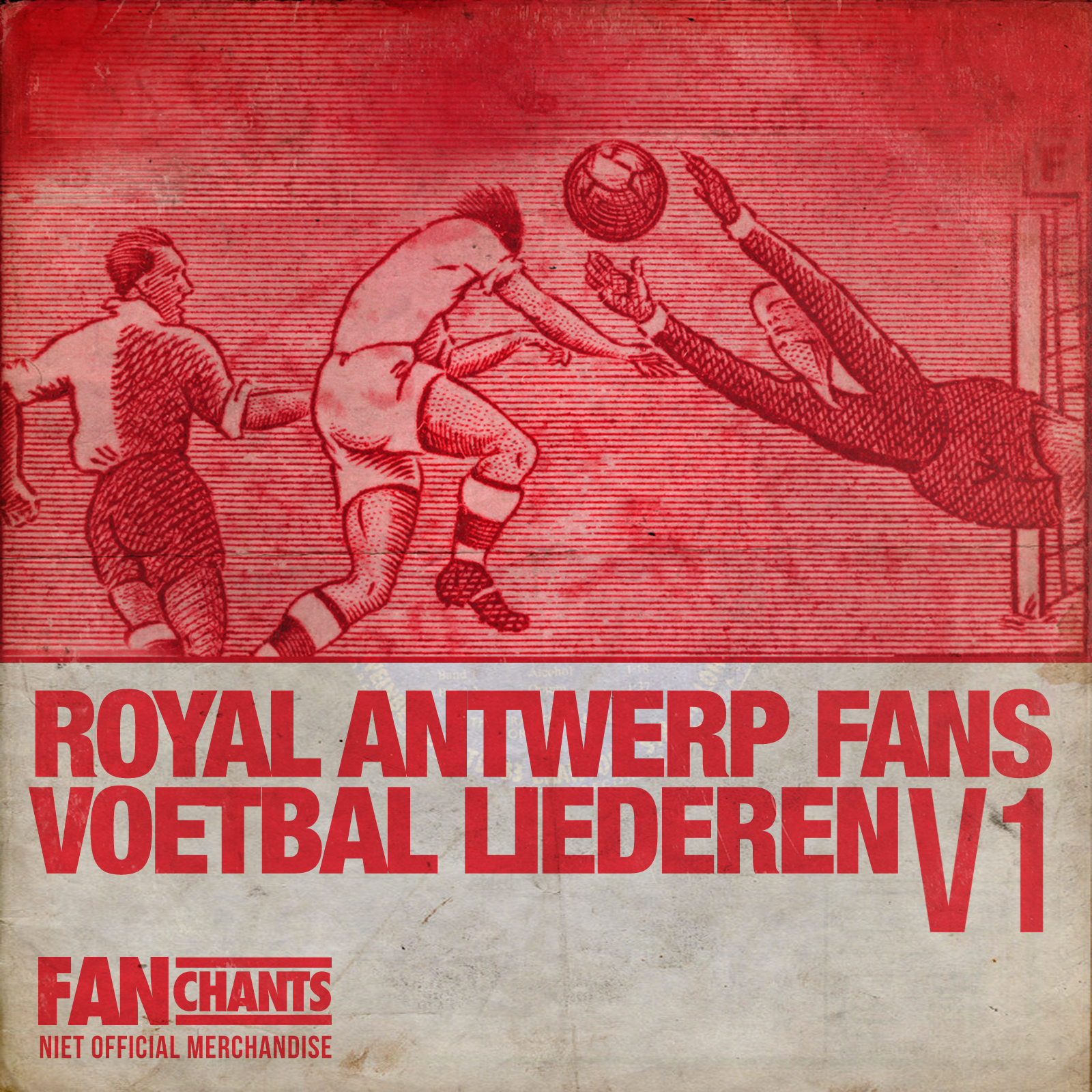 Royal Antwerp Voetbal Liederen - Vol. 1 (Antwerp Fans Muziek) album cover